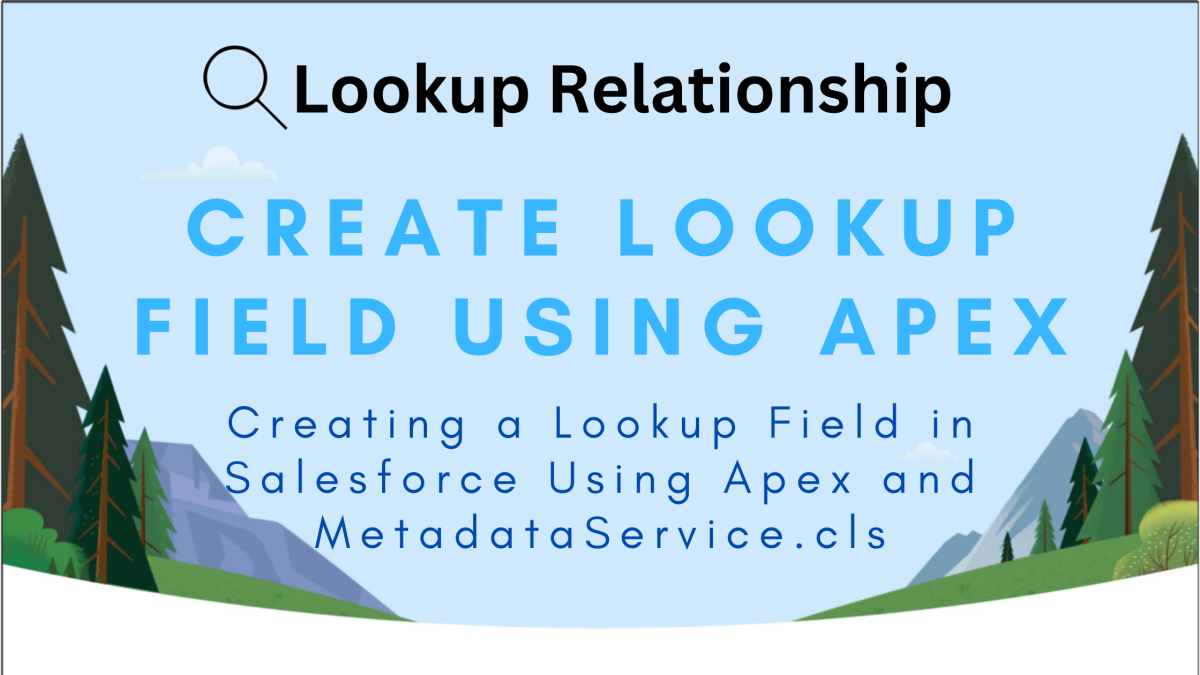 Creating a Lookup Field in Salesforce Using Apex and MetadataService.cls
